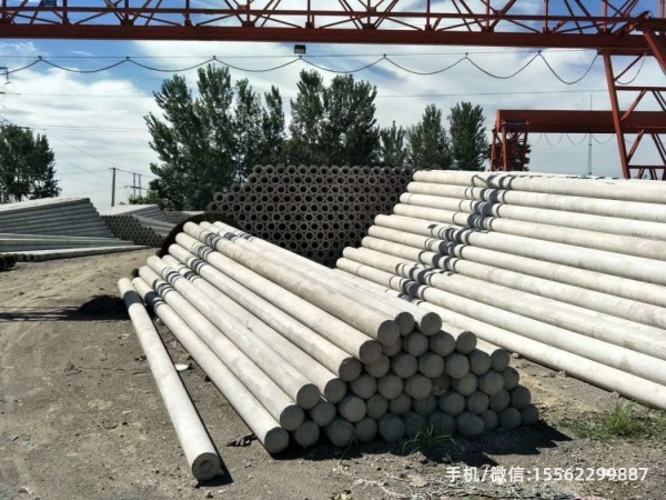 鞍山190*10米非预应力水泥电线杆